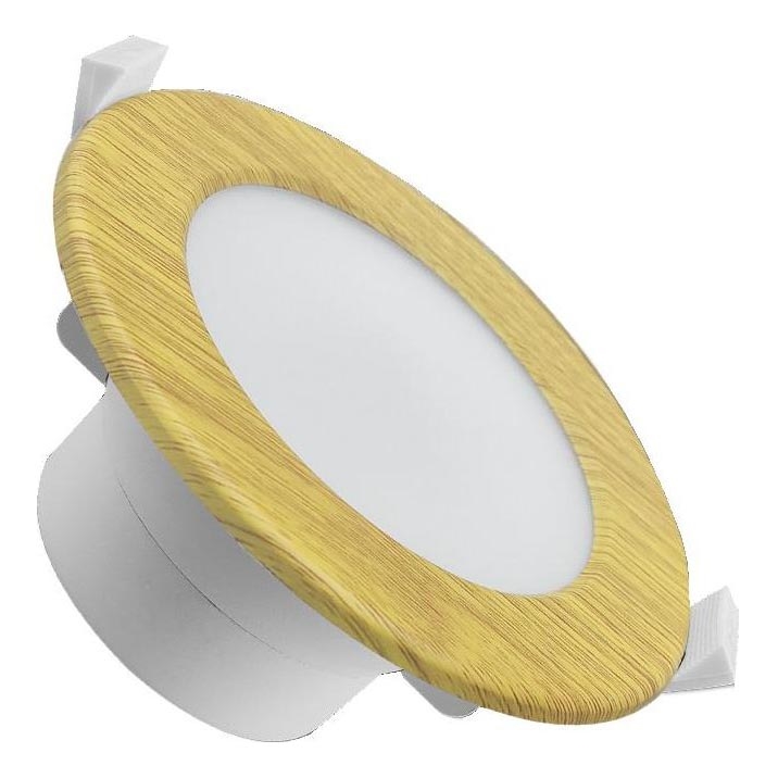 LED Ugradbena lampa za kupatilo LED/7W/230V 4000K bež IP44