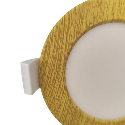 LED Ugradbena lampa za kupatilo LED/7W/230V 4000K bež IP44
