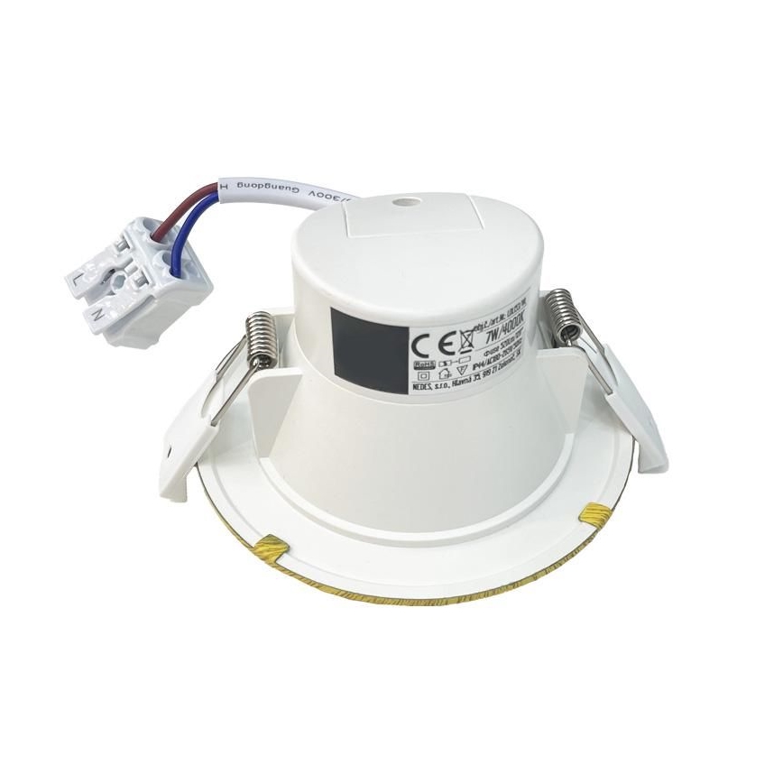 LED Ugradbena lampa za kupatilo LED/7W/230V 4000K bež IP44