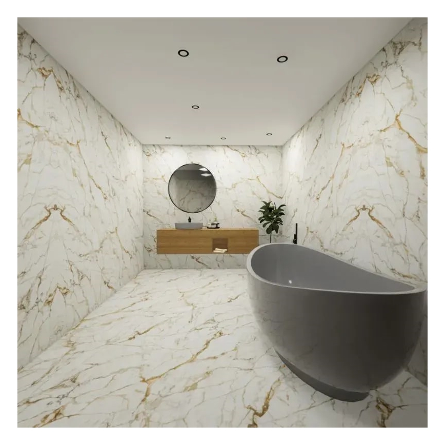 LED Ugradbena lampa za kupatilo LED/7W/230V 4000K crno IP44