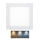 LED Ugradbena lampa za kupatilo RAFA LED/25W/230V 3000/4000/6000K 30x30 cm IP44 bela