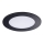 LED Ugradbena lampa za kupatilo ROUNDA LED/6W/230V IP44 crno pr. 12 cm