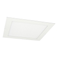 LED Ugradbena lampa za kupatilo VEGA LED/12W/230V 2800K 16,8 cm IP44 snežno bela