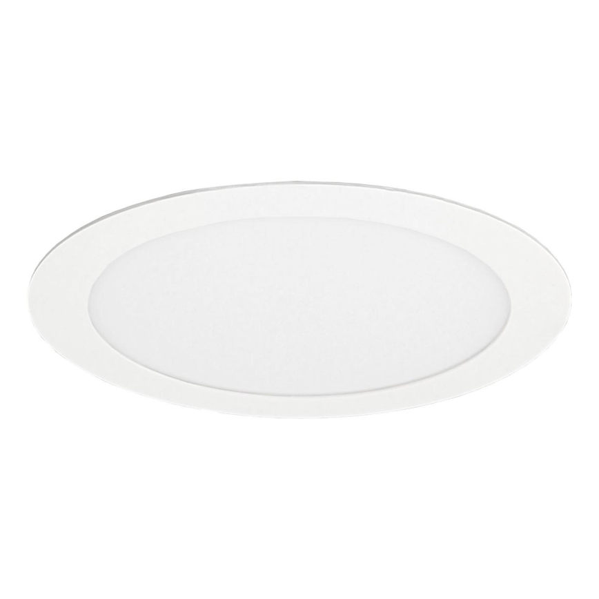 LED Ugradbena lampa za kupatilo VEGA LED/12W/230V 3800K pr. 16,8 cm IP44 snežno bela