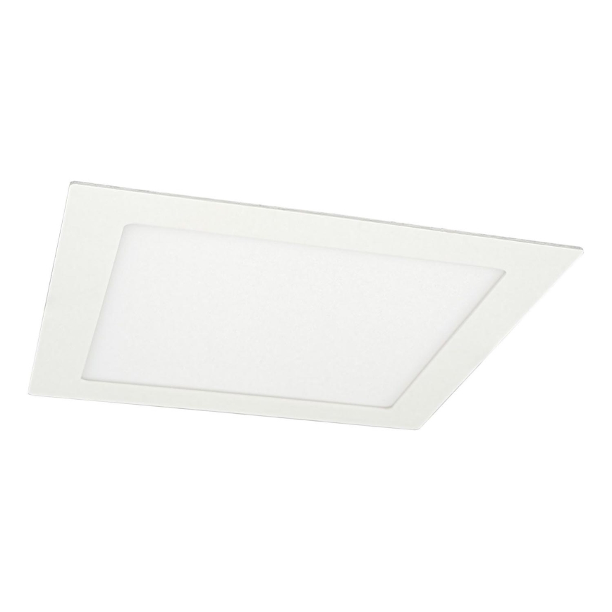 LED Ugradbena lampa za kupatilo VEGA LED/18W/230V 3800K 22,5 cm IP44 snežno bela