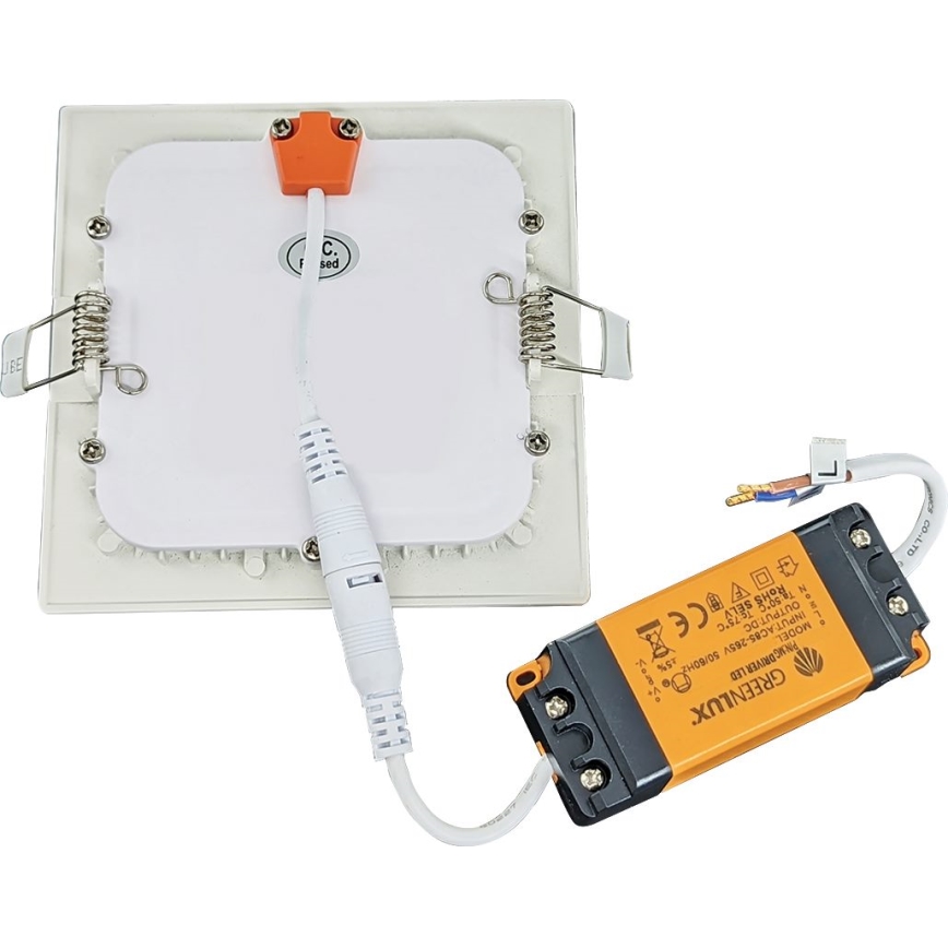 LED Ugradbena lampa za kupatilo VEGA LED/24W/230V 2800K pr. 29,8 cm IP44