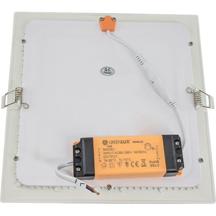 LED Ugradbena lampa za kupatilo VEGA LED/24W/230V 3800K 29,8 cm IP44
