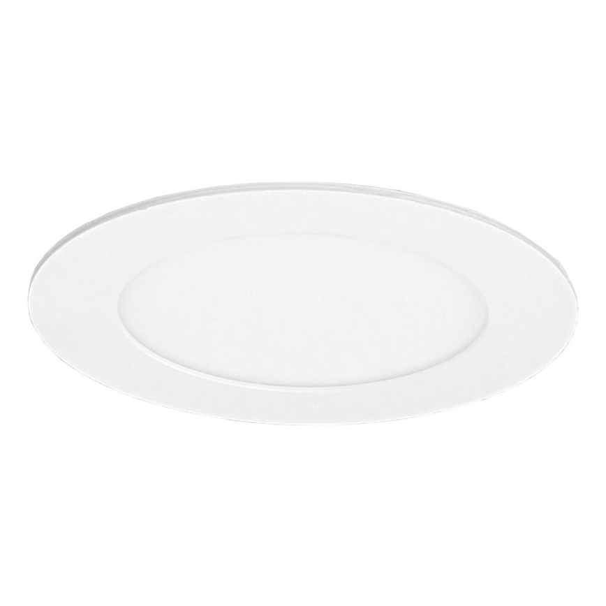 LED Ugradbena lampa za kupatilo VEGA LED/6W/230V 3800K pr. 11,8 cm IP44 snežno bela