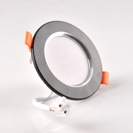 LED Ugradbena lampa ZOE LED/4,8W/230V crno