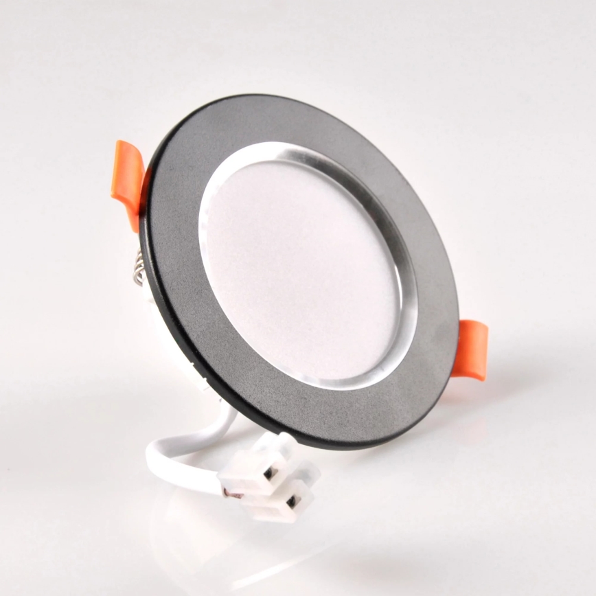 LED Ugradbena lampa ZOE LED/4,8W/230V crno