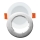 LED Ugradbena lampa ZOE LED/4,8W/230V srebrno