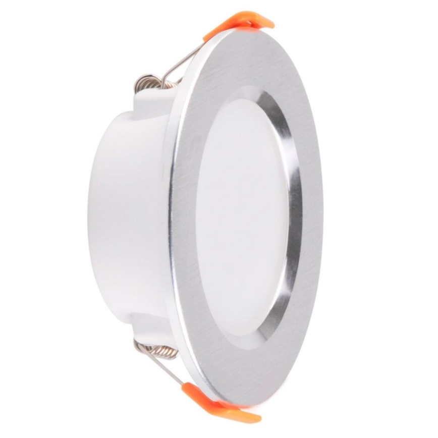 LED Ugradbena lampa ZOE LED/4,8W/230V srebrno
