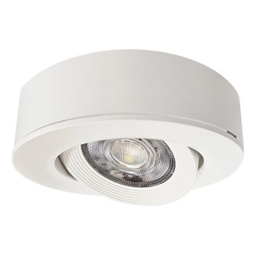 LED Ugradbena/nadgradna reflektorska lampa 2u1 LED/5W/230V 4200K pr. 9,3 cm bela