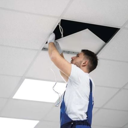 LED Ugradbeni panel PROXO LED/33W/230V 4000K 60x60 cm bela