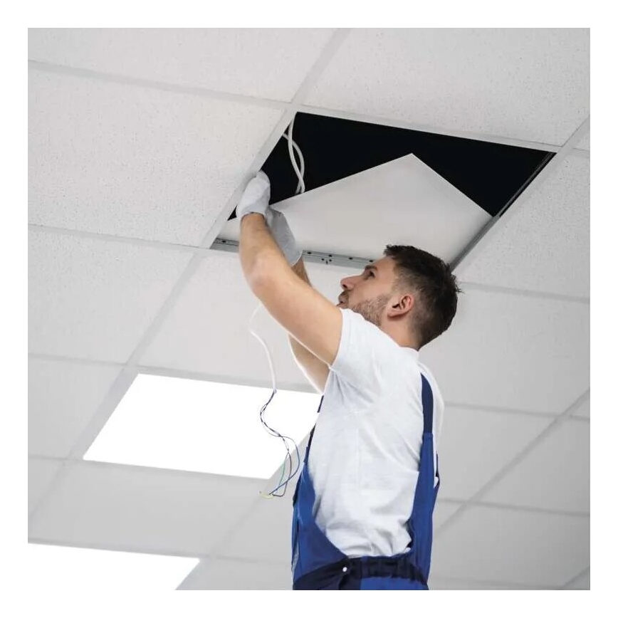 LED Ugradbeni panel PROXO LED/33W/230V 4000K 60x60 cm bela