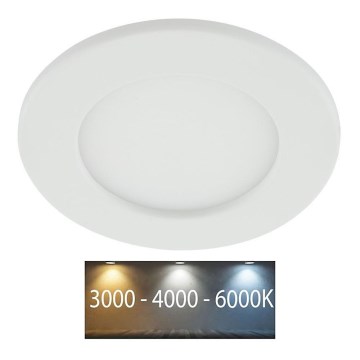 LED ugradna kupatilska svetiljka LED/6W/230V 3000/4000/6000K IP44