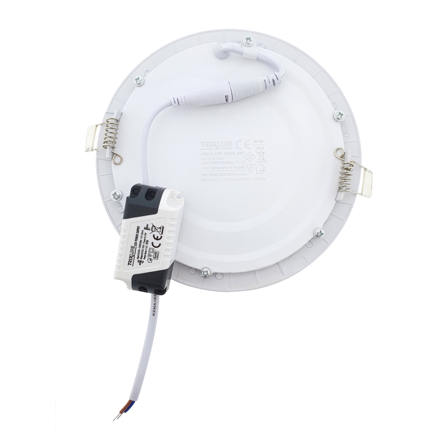 LED Ugradna lampa ROUND LED/12W/230V 4200K