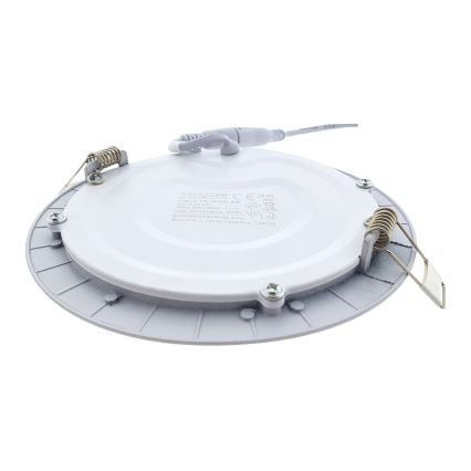 LED Ugradna lampa ROUND LED/9W/230V 4200K