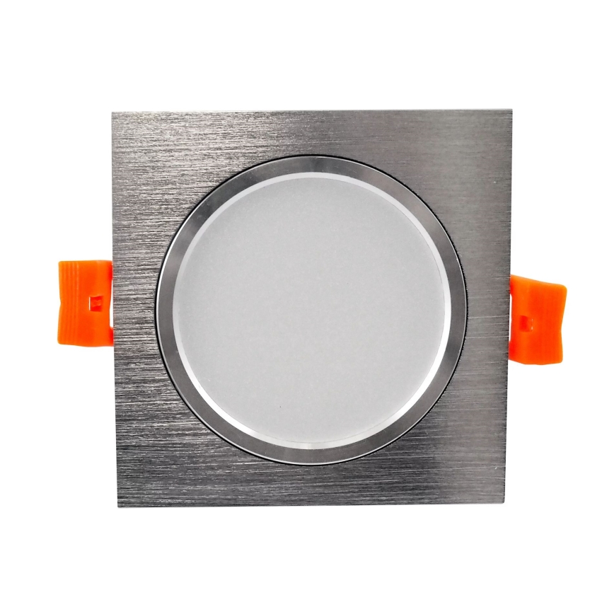 LED Ugradna lampa VENUS LED/7W/230V srebrno uglate