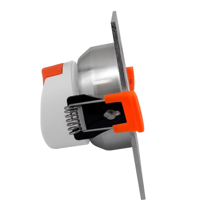 LED Ugradna lampa VENUS LED/7W/230V srebrno uglate