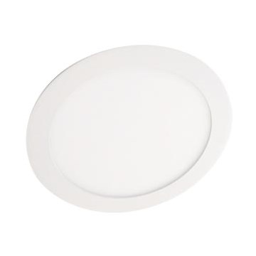 LED ugradna plafonska svetiljka LED//12W/230V prečnik 17,4 cm bela