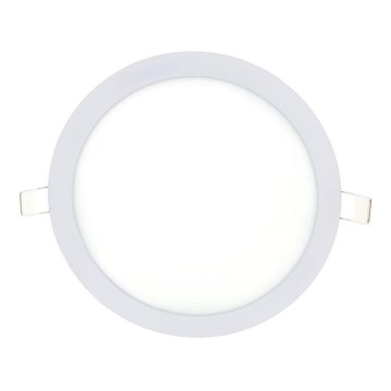 LED ugradna plafonska svetiljka QTEC LED/24W/230V 2700K prečnik 29,6 cm