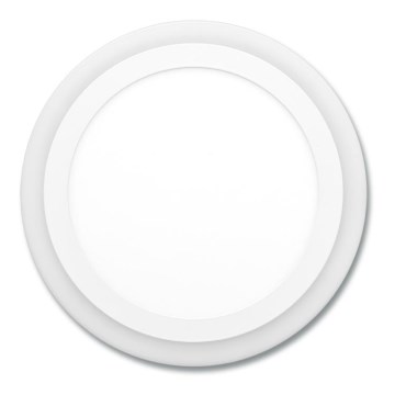 LED ugradna svetiljka DUO LED/18W/230V + LED/6W