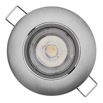 LED ugradna svetiljka EXCLUSIVE 1xLED/5W/230V 4000 K srebrna
