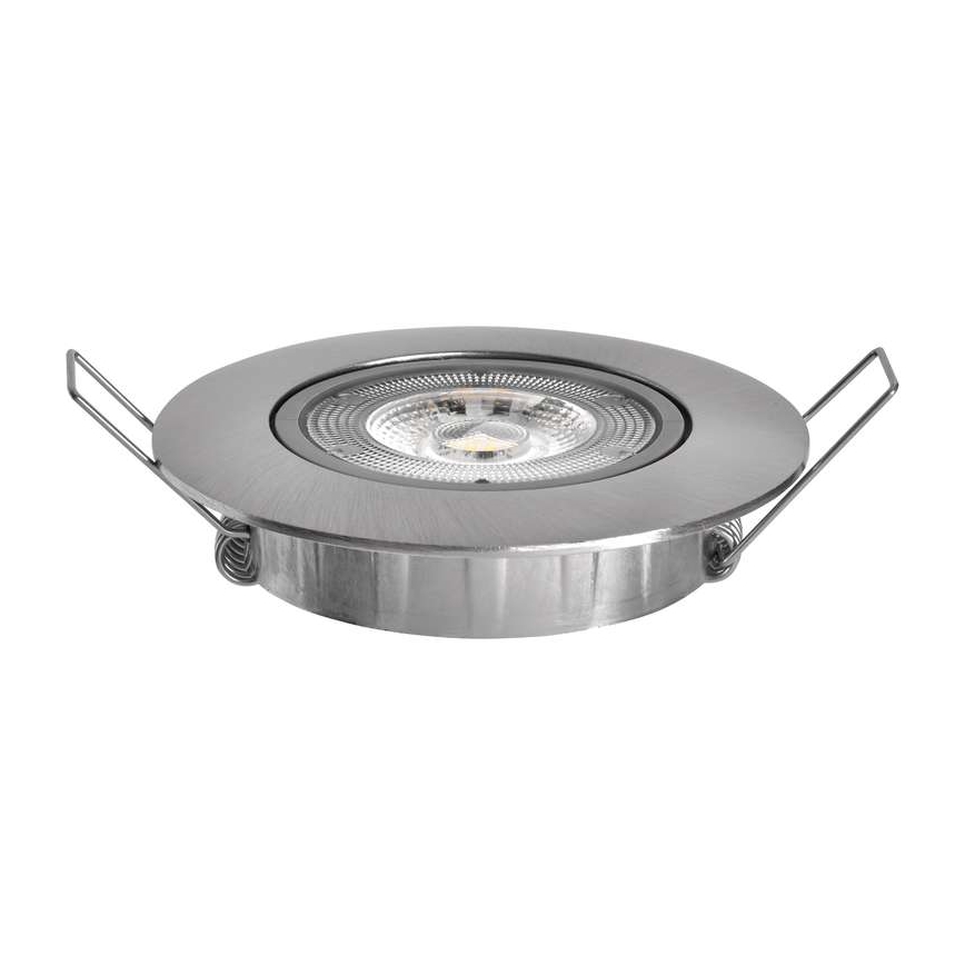 LED ugradna svetiljka EXCLUSIVE 1xLED/5W/230V 4000 K srebrna