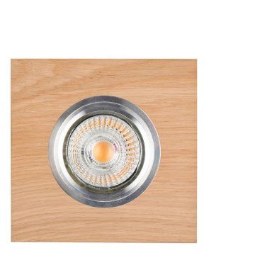 LED ugradna svetiljka VITAR 1xGU10/5W/230V CRI 90 hrast