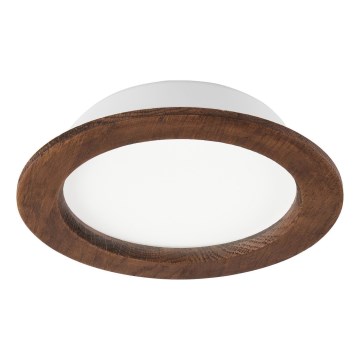 LED ugradna svetiljka WOODY SPOT LED/16,5W/230V 4000K trešnja, prečnik 18,5 cm