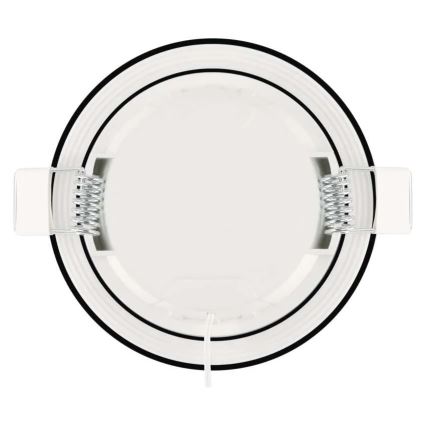 LED kupatilska ugradna svetiljka LORI LED/4,5W/230V IP65 2700/4000K Ø 8,5 cm crna