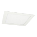 LED ugradno stropno svetlo VEGA LED/12W/230V 2900/3900/5800K 17,5x17,5 cm belo