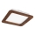 LED ugradno svetlo WOODY SPOT LED/17W/230V 3000K trešnja 18,5x18,5 cm