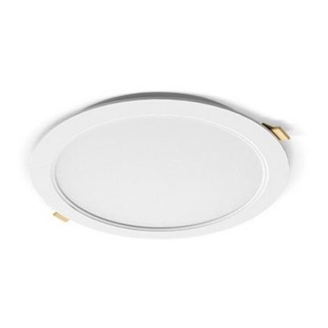 LED ugradno svetlo za kupatilo ATUEL LED/9W/230V 3000K prečnik 11,8 cm IP54
