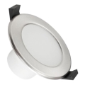 LED ugradno svetlo za kupatilo LED/7W/230V 4000K srebrno IP44
