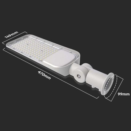 LED ulična lampa sa senzorom SAMSUNG čip LED/50W/230V 6500K IP65