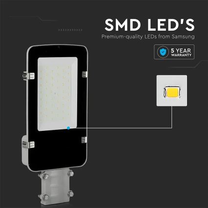 LED Ulična lampa SAMSUNG čip LED/50W/230V 4000K IP65