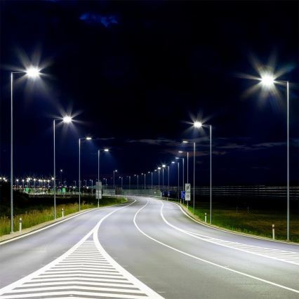 LED ulična lampa SAMSUNG čip LED/50W/230V 6500K IP65 siva