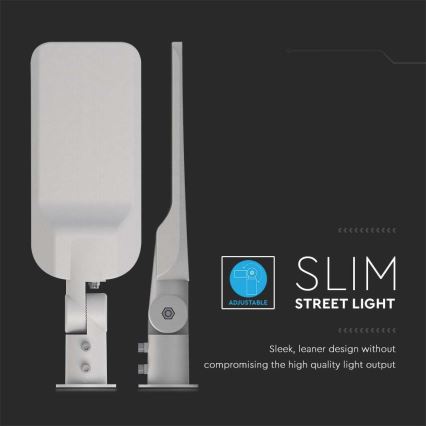 LED ulična lampa SAMSUNG čip LED/50W/230V 6500K IP65 siva