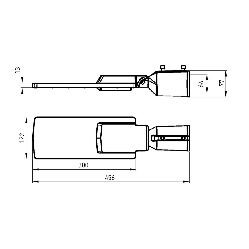 LED Ulična svetiljka BOSTON LED/35W/230V IP65