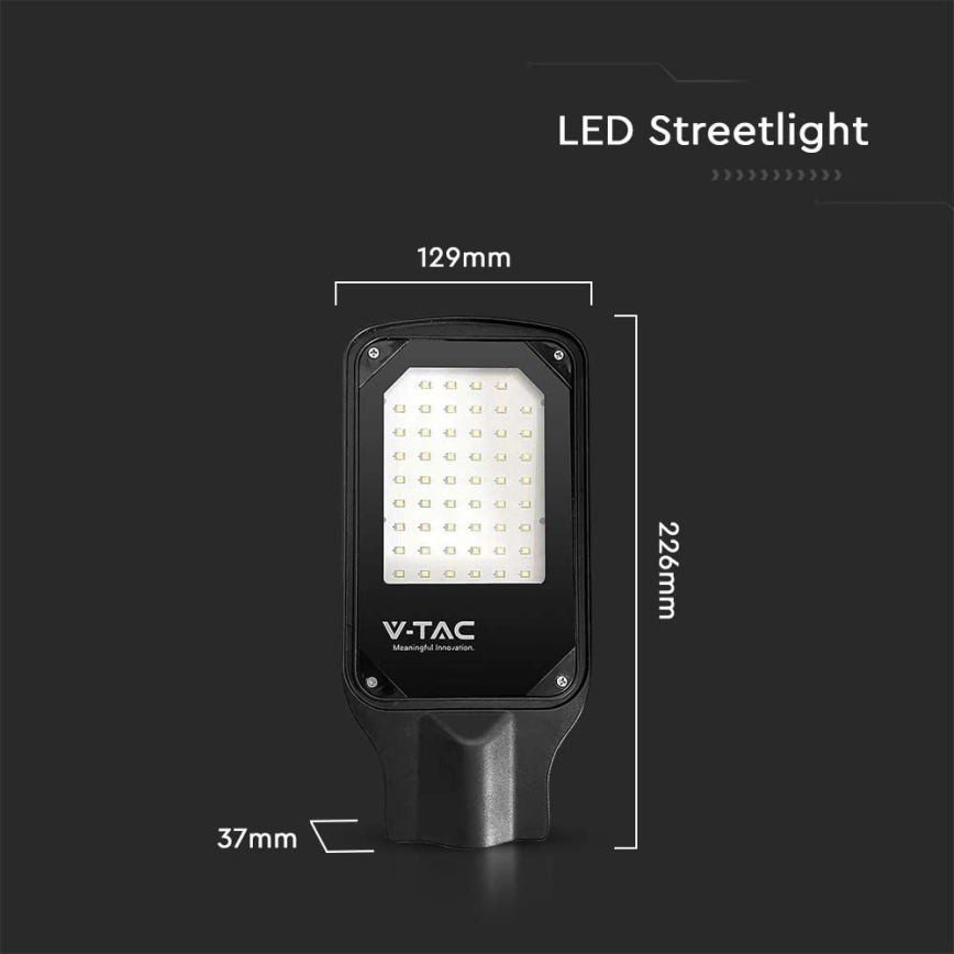LED Ulična svetiljka LED/30W/230V 4000K IP65