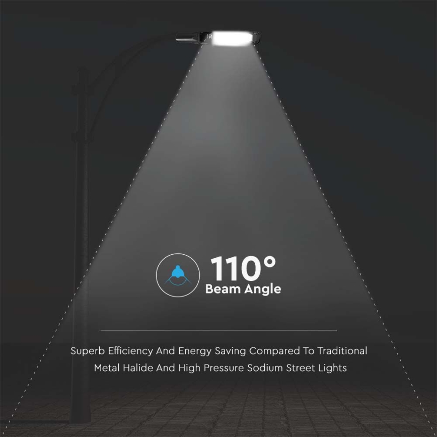 LED Ulična svetiljka LED/50W/230V 6500K IP65