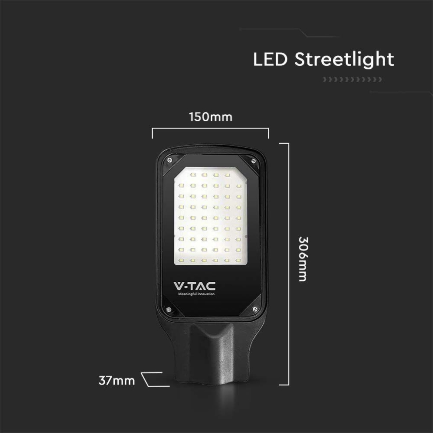 LED Ulična svetiljka LED/50W/230V 6500K IP65