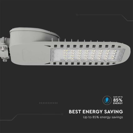 LED Ulična svetiljka SAMSUNG CHIP LED/50W/230V 6500K sivo
