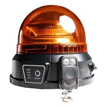 LED upozoravajući majak LED/12-24V IP65 + daljinsko upravljanje