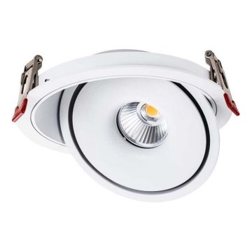 LED Uvučeni reflektor LED/20W/230V 3000/4000/6400K pr. 16,5 cm bela
