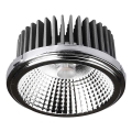 LED Uvučeni reflektor LED/20W/230V 4000K 40°/20° pr. 11 cm sjajni krom