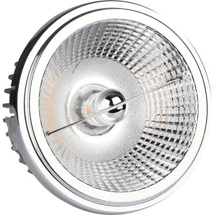LED Uvučeni reflektor LED/20W/230V 4000K 40°/20° pr. 11 cm sjajni krom