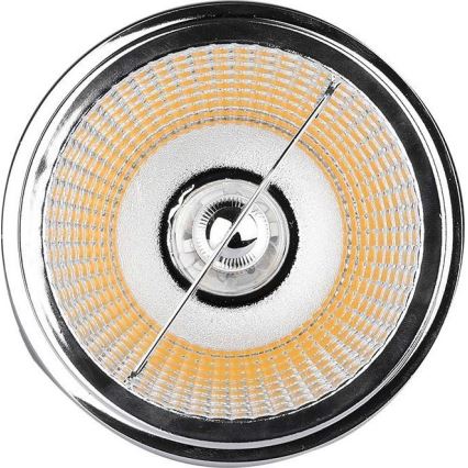 LED Uvučeni reflektor LED/20W/230V 4000K 40°/20° pr. 11 cm sjajni krom
